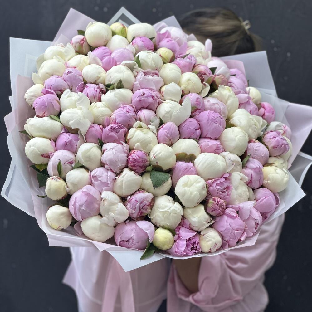 Розовый закат — фото букета, купить в Брянске