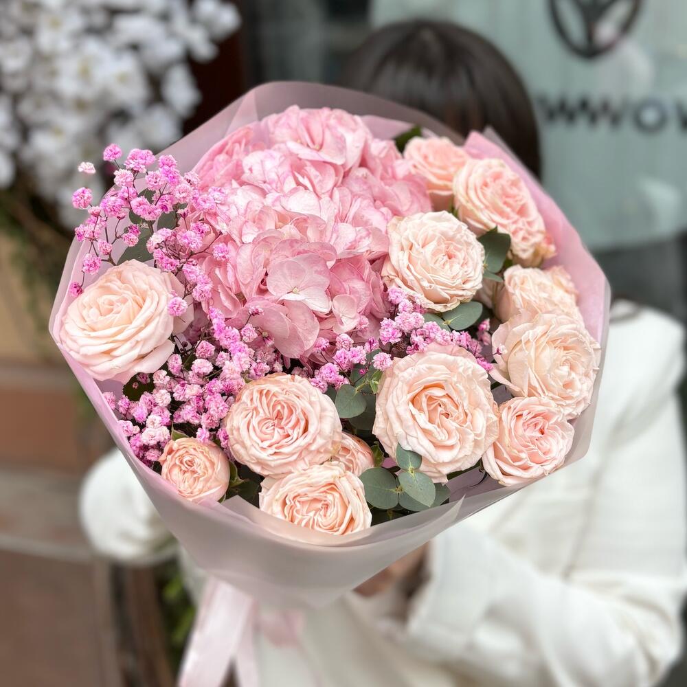 Фламинго — фото букета, купить в Брянске